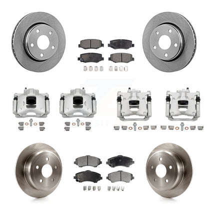 [Avant et Arrière] Disque et plaquette de frein pour Jeep Wrangler KC8-101271T