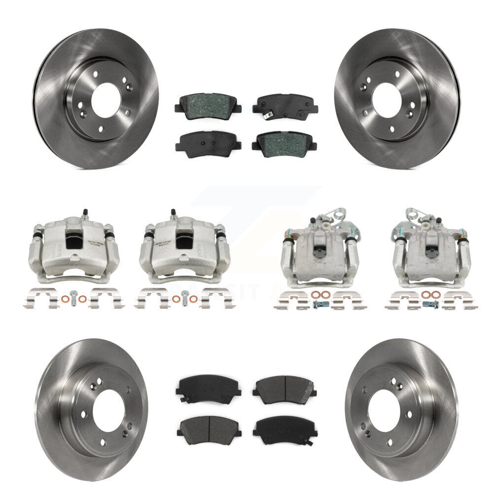 [Avant et Arrière] Disque et plaquette de frein pour Hyundai Elantra 2.0L KC8-101273S