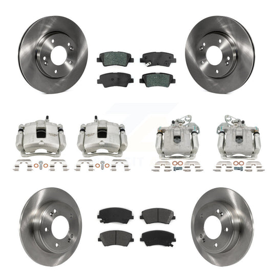 [Avant et Arrière] Disque et plaquette de frein pour Hyundai Elantra 2.0L KC8-101273S