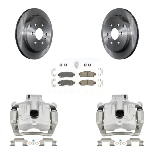 [Arrière] Disque et plaquette de frein pour GMC Acadia Buick Enclave Chevrolet Traverse KC8-101277N