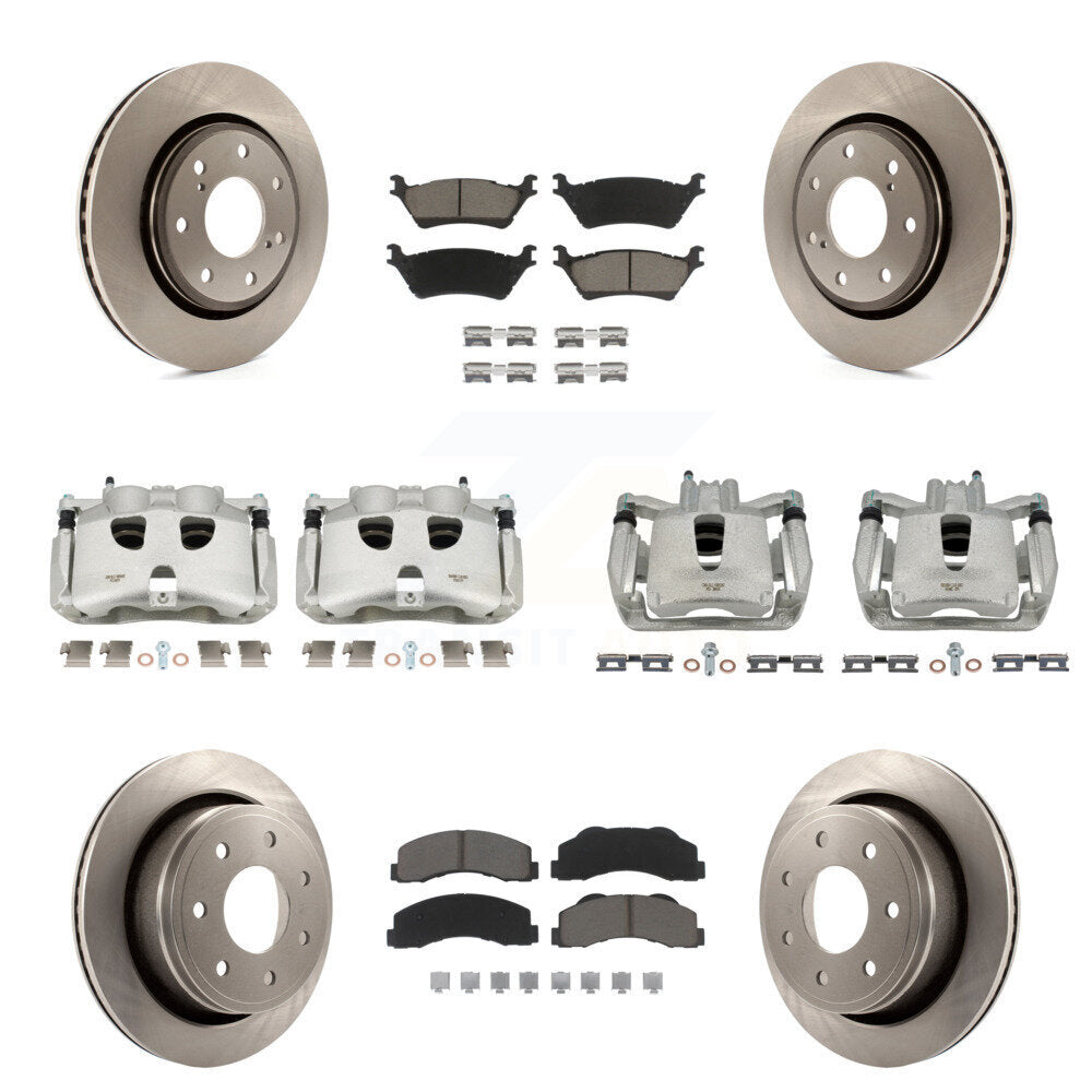 [Avant et Arrière] Disque et plaquette de frein pour Ford F-150 With 7 Lug Wheels KC8-101284C