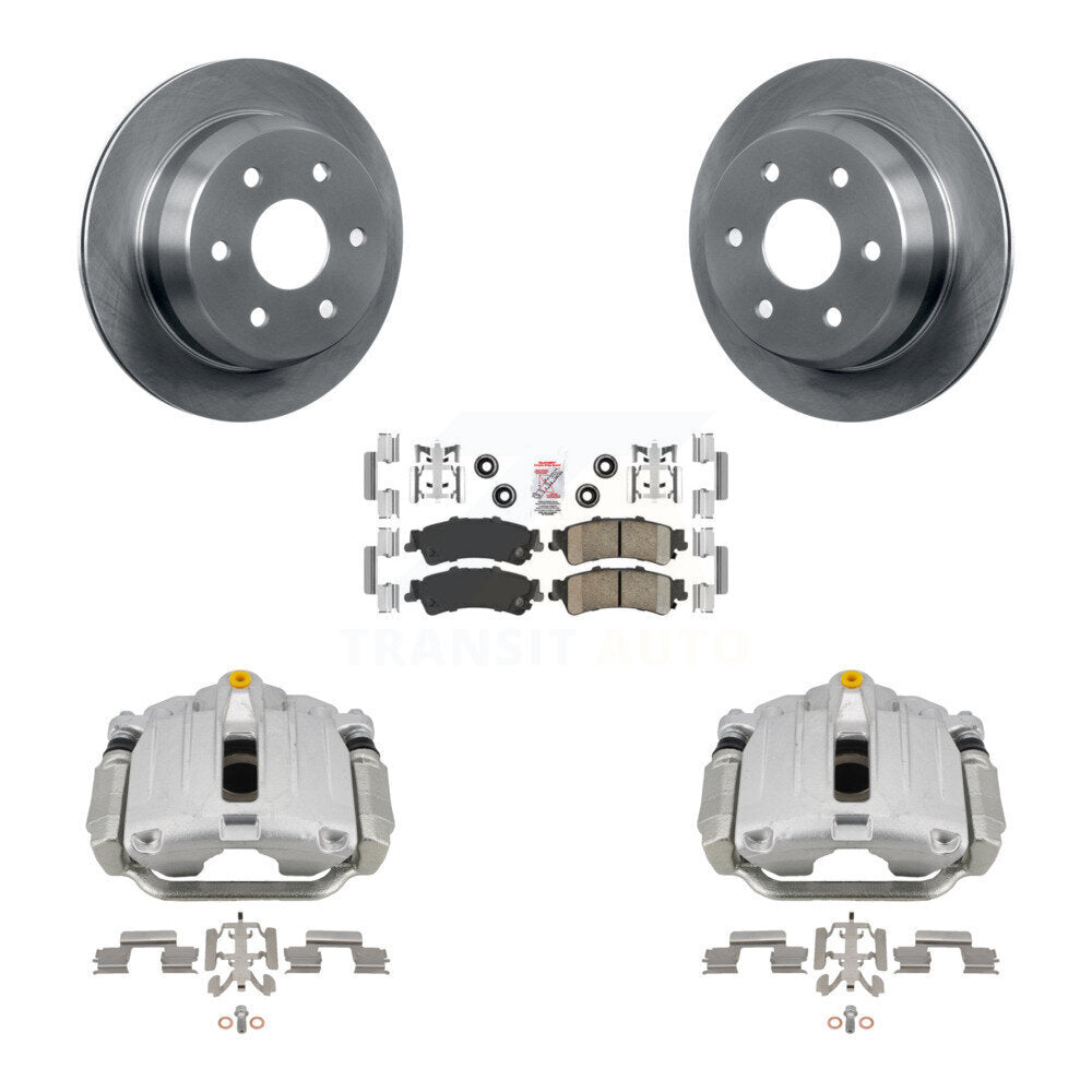 [Arrière] Disque et plaquette de frein pour Chevrolet GMC Silverado 1500 Sierra Astro KC8-101286N
