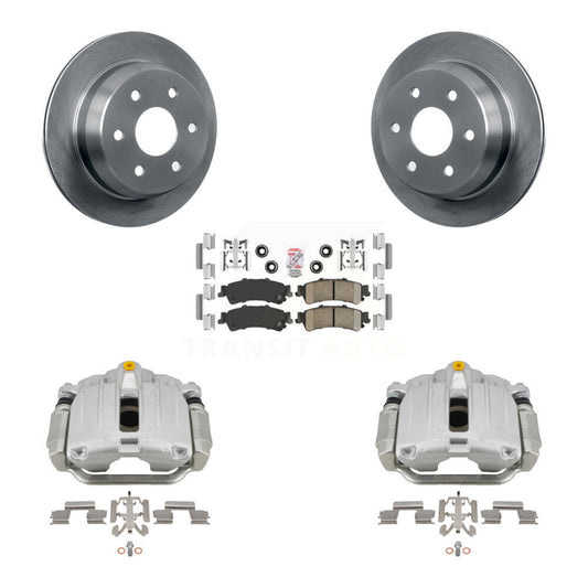 [Arrière] Disque et plaquette de frein pour Chevrolet GMC Silverado 1500 Sierra Astro KC8-101286N