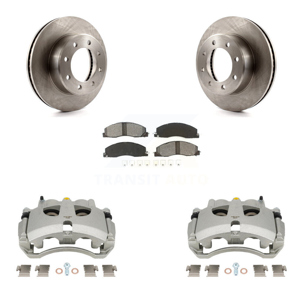 [Avant] Disque et plaquette de frein pour Ram 3500 2500 Dodge KC8-101287S