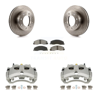 [Avant] Disque et plaquette de frein pour Ram 3500 2500 Dodge KC8-101287S