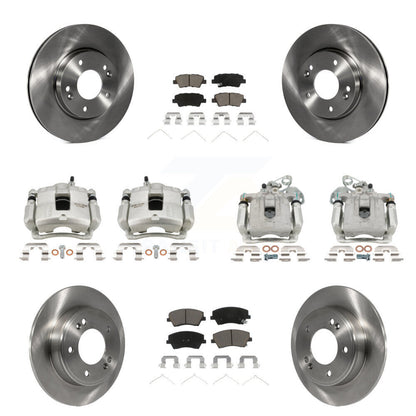 [Avant et Arrière] Disque et plaquette de frein pour 2017-2020 Hyundai Elantra 2.0L KC8-101288C