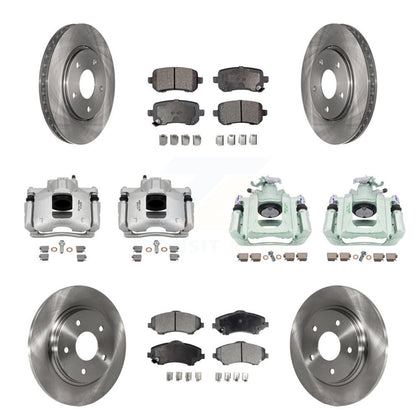[Avant et Arrière] Disque et plaquette de frein pour Dodge Grand Caravan Town KC8-101289P