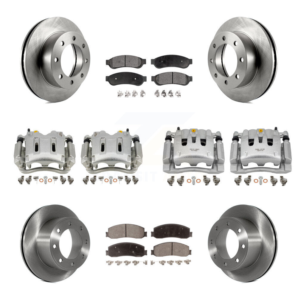[Avant et Arrière] Disque et plaquette de frein pour Ford F-250 Super Duty F-350 KC8-101300T