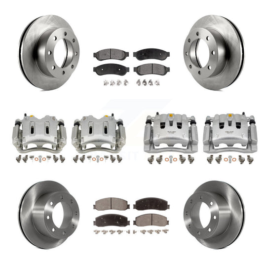 [Avant et Arrière] Disque et plaquette de frein pour Ford F-250 Super Duty F-350 KC8-101300T