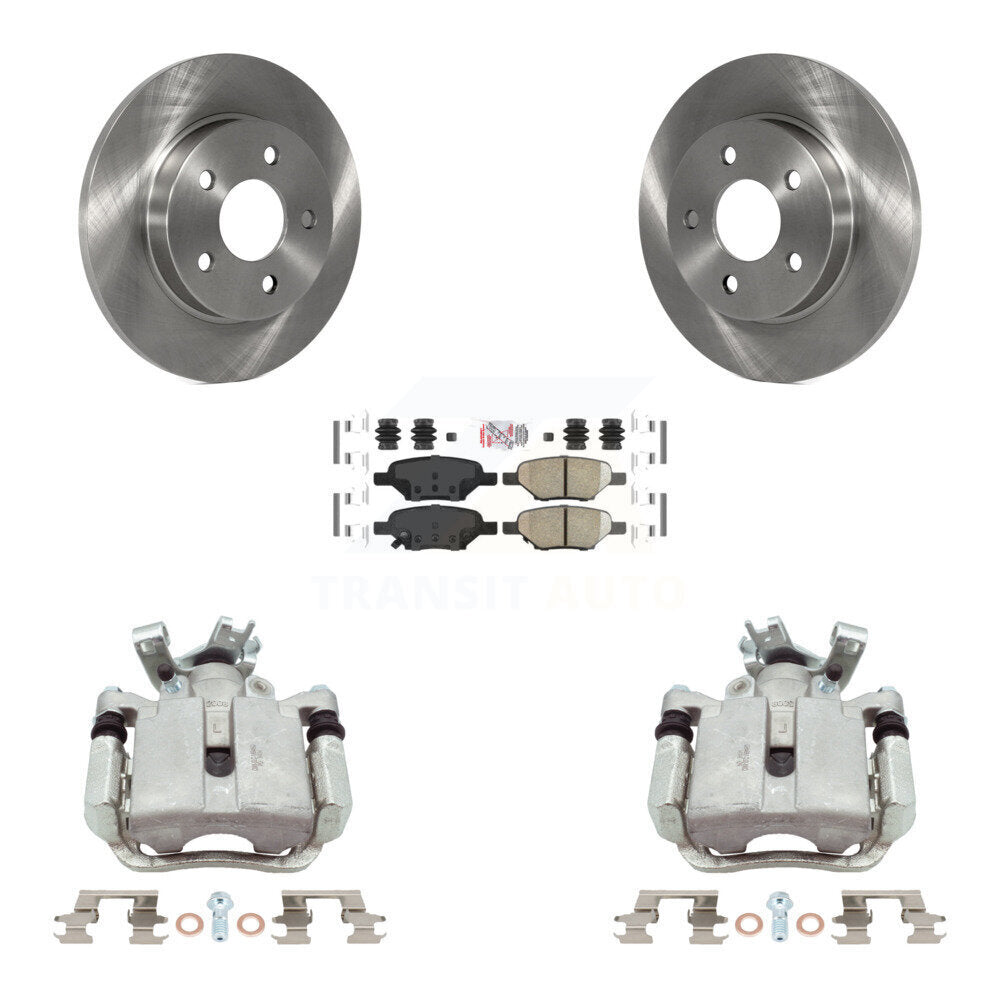 [Arrière] Disque et plaquette de frein pour Chevrolet Malibu Pontiac Cobalt G5 G6 Ion KC8-101306N