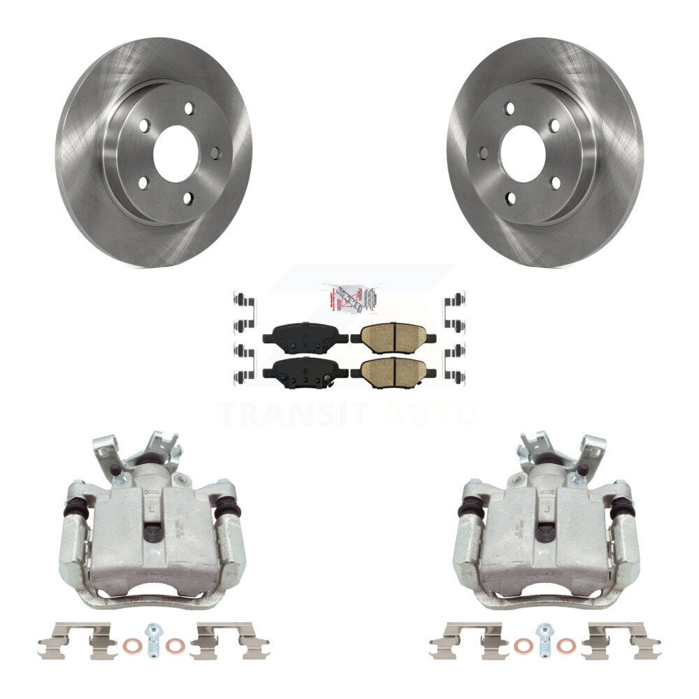[Arrière] Disque et plaquette de frein pour Chevrolet Malibu Pontiac Cobalt G5 G6 Ion KC8-101307N