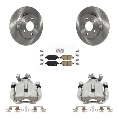 [Arrière] Disque et plaquette de frein pour Chevrolet Malibu Pontiac Cobalt G5 G6 Ion KC8-101307N
