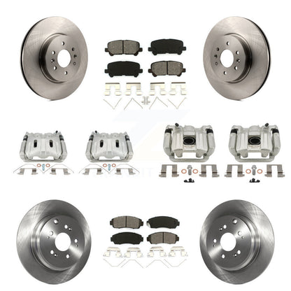 [Avant et Arrière] Disque et plaquette de frein pour 2011-2014 Honda Odyssey KC8-101309S