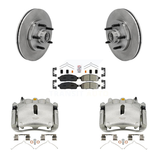 [Avant] Disque et plaquette de frein pour 04 Ford F-150 RWD With 5 Lug Wheels KC8-101334N