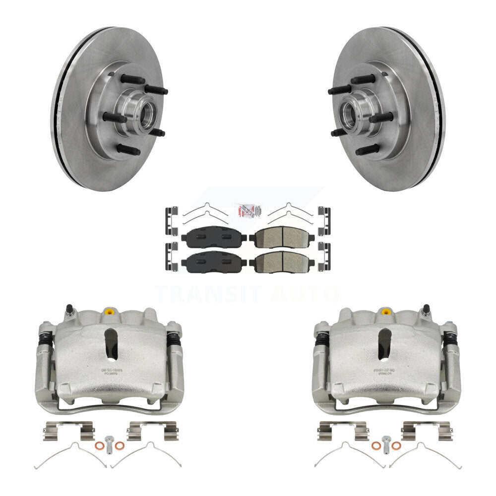 [Avant] Disque et plaquette de frein pour 04 Ford F-150 RWD With 5 Lug Wheels KC8-101335N