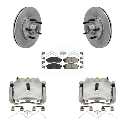 [Avant] Disque et plaquette de frein pour 04 Ford F-150 RWD With 5 Lug Wheels KC8-101335N