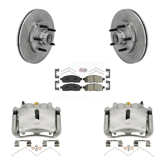 [Avant] Disque et plaquette de frein pour 04 Ford F-150 RWD With 5 Lug Wheels KC8-101335N
