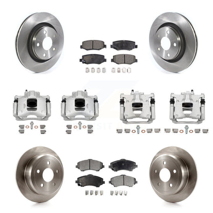 [Avant et Arrière] Disque et plaquette de frein pour Jeep Wrangler KC8-101335P