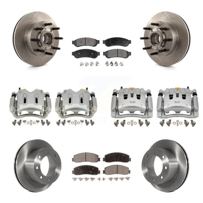 [Avant et Arrière] Disque et plaquette de frein pour Ford F-250 Super Duty F-350 KC8-101339T