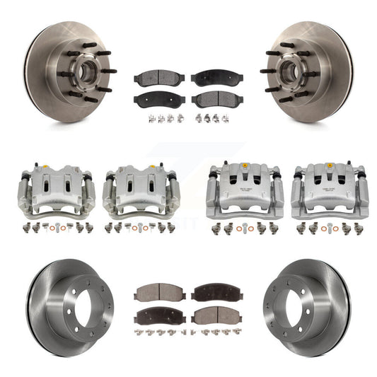 [Avant et Arrière] Disque et plaquette de frein pour Ford F-250 Super Duty F-350 KC8-101339T