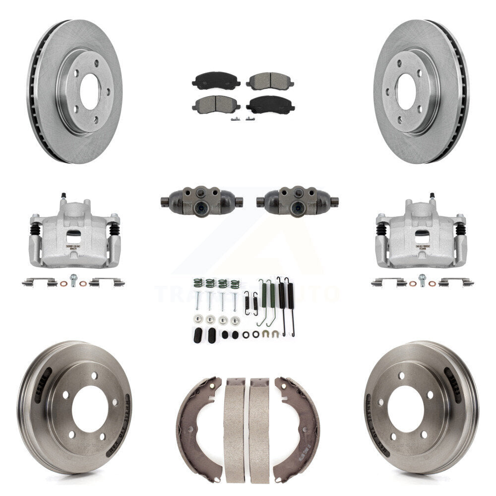 [Avant et Arrière] Disque et plaquette de frein pour KC8-1013