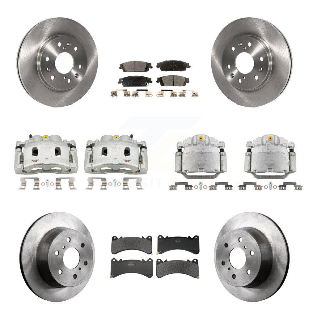 [Avant et Arrière] Disque et plaquette de frein pour GMC Sierra 1500 Yukon XL KC8-101367P