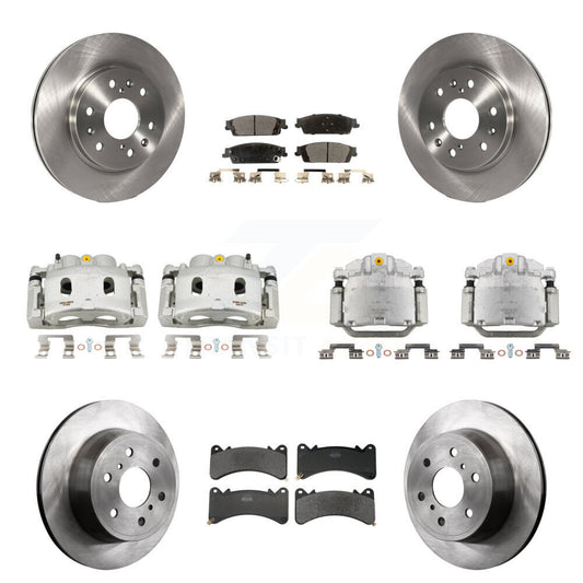 [Avant et Arrière] Disque et plaquette de frein pour GMC Sierra 1500 Yukon XL KC8-101367P