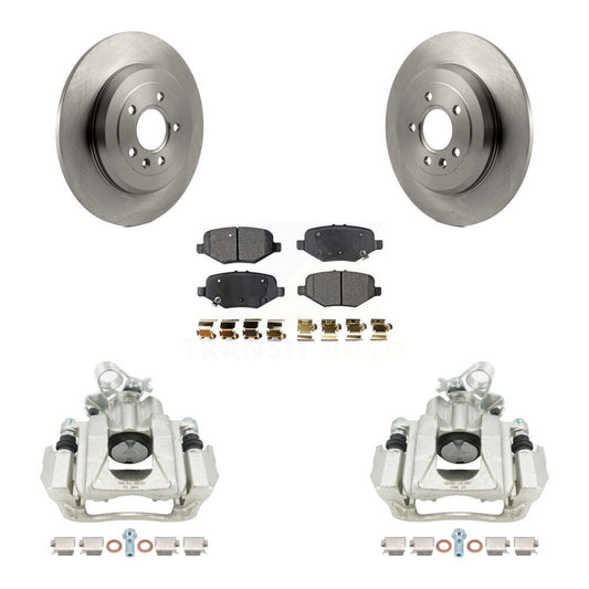 [Arrière] Disque et plaquette de frein pour 15 Ford Explorer Without Heavy Duty Brakes KC8-101384T