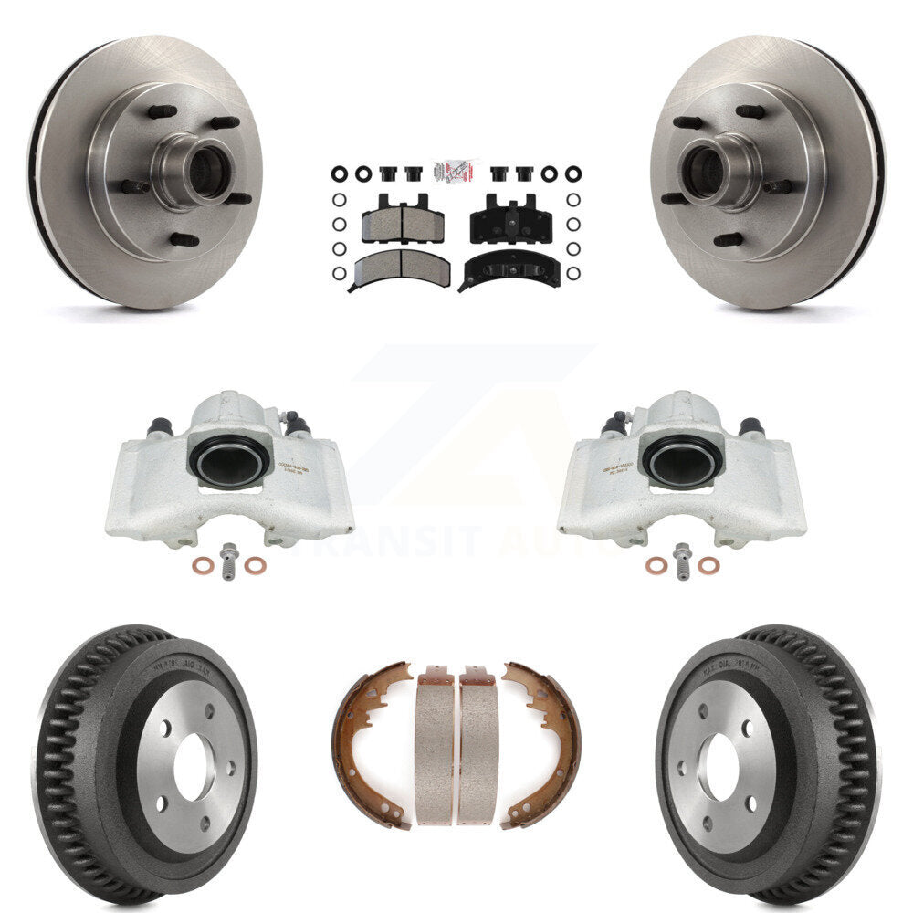 [Avant et Arrière] Disque et plaquette de frein pour Dodge Ram 1500 RWD KC8-101400N