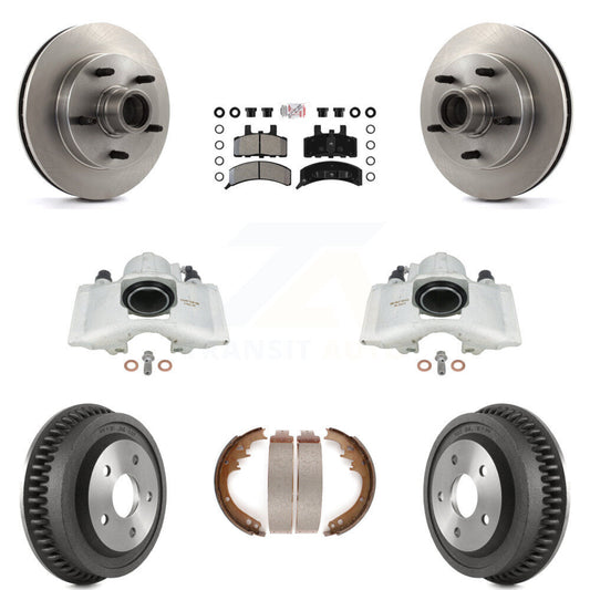 [Avant et Arrière] Disque et plaquette de frein pour Dodge Ram 1500 RWD KC8-101400N