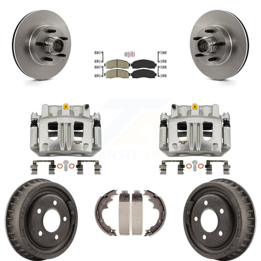 [Avant et Arrière] Disque et plaquette de frein pour 2006-2009 Ford Ranger RWD KC8-101401N