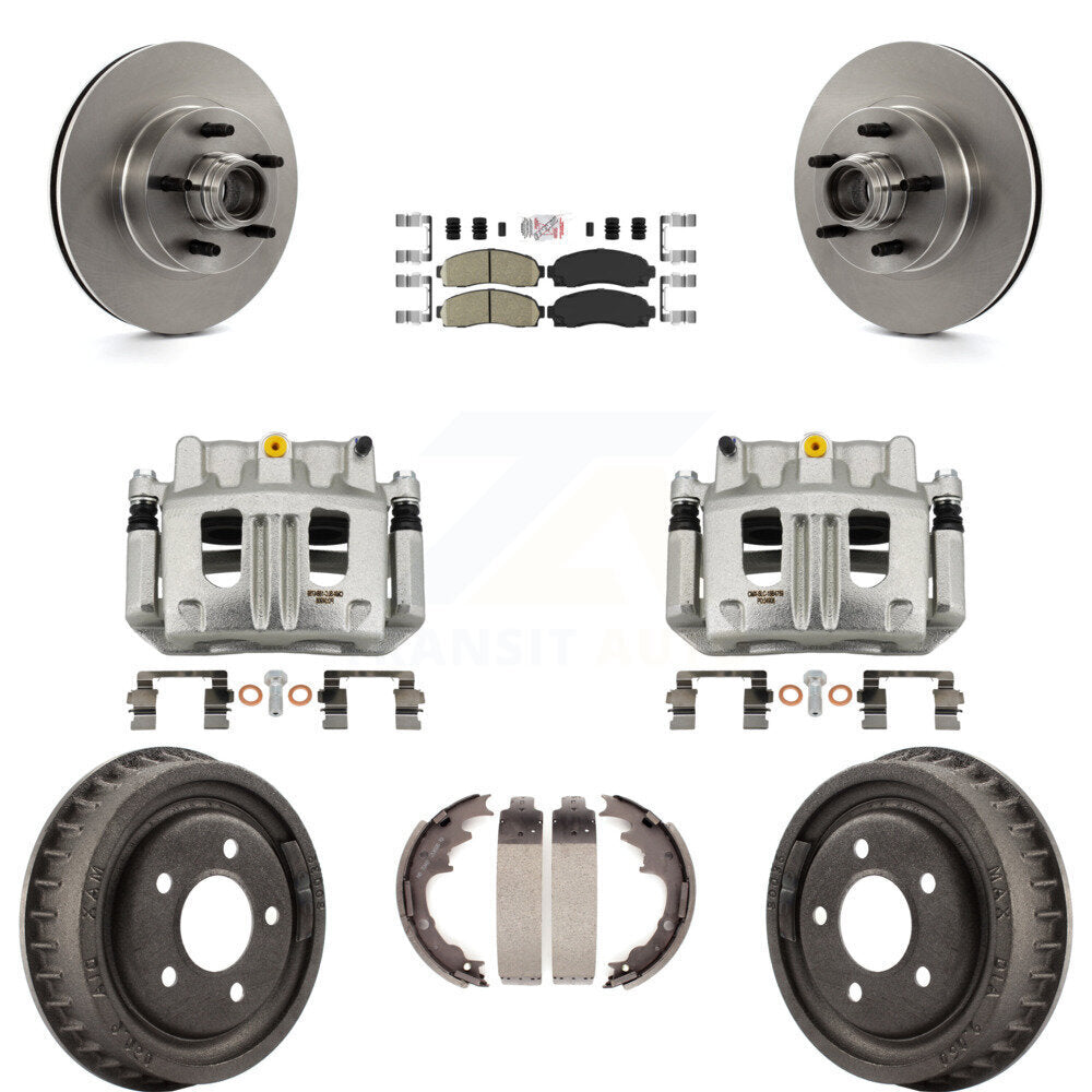 [Avant et Arrière] Disque et plaquette de frein pour 2006-2009 Ford Ranger RWD KC8-101402N
