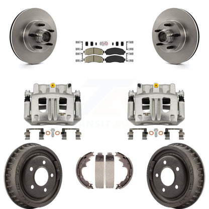 [Avant et Arrière] Disque et plaquette de frein pour 2006-2009 Ford Ranger RWD KC8-101402N
