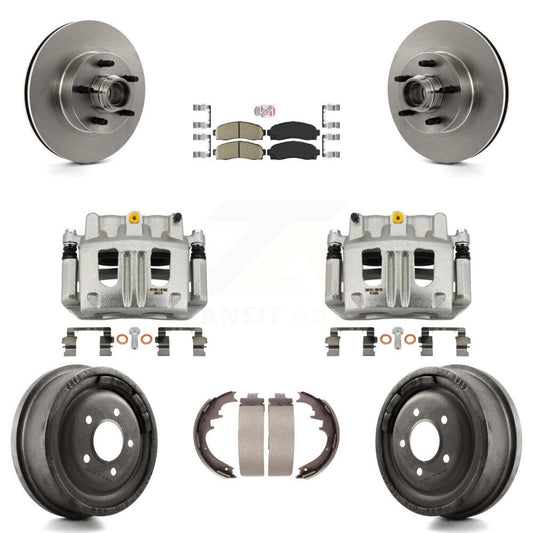 [Avant et Arrière] Disque et plaquette de frein pour 2006-2009 Ford Ranger RWD KC8-101403N