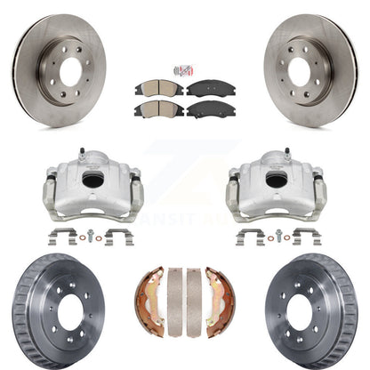 [Avant et Arrière] Disque et plaquette de frein pour 07-09 Kia Spectra KC8-101436N