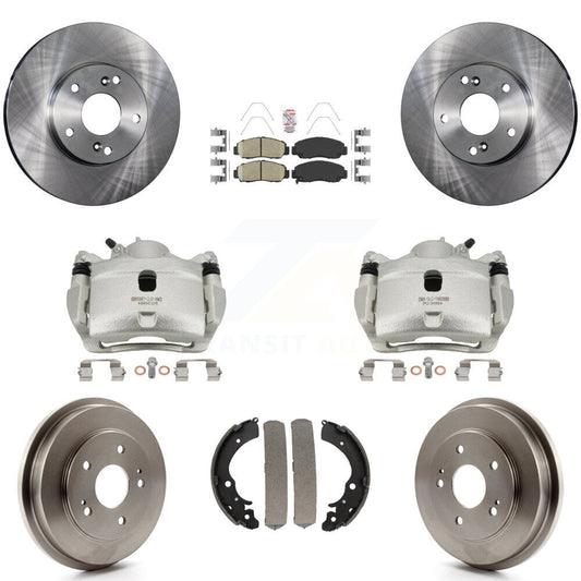 [Avant et Arrière] Disque et plaquette de frein pour 2007 Honda Accord 2.4L KC8-101460N