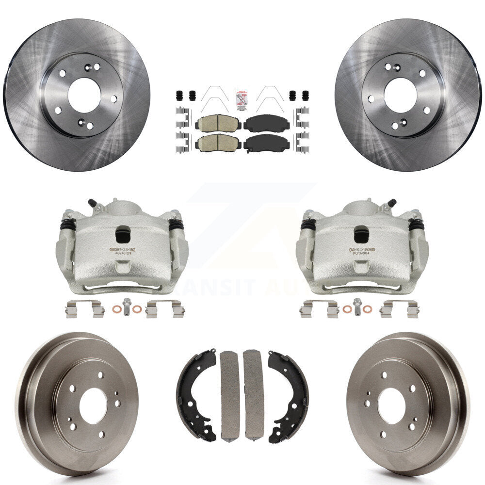 [Avant et Arrière] Disque et plaquette de frein pour 2007 Honda Accord 2.4L KC8-101461N