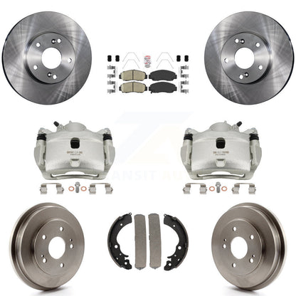 [Avant et Arrière] Disque et plaquette de frein pour 2007 Honda Accord 2.4L KC8-101461N