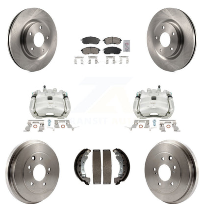 [Avant et Arrière] Disque et plaquette de frein pour Nissan Sentra Turbocharged KC8-101500N