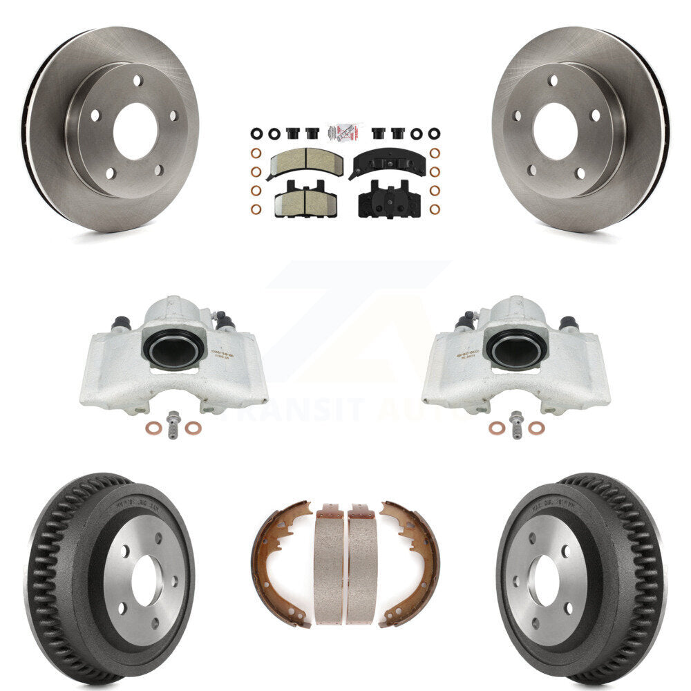 [Avant et Arrière] Disque et plaquette de frein pour Dodge Ram 1500 4WD KC8-101550N