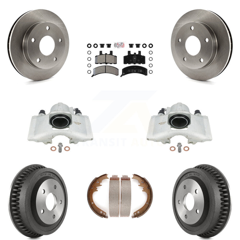 [Avant et Arrière] Disque et plaquette de frein pour Dodge Ram 1500 4WD KC8-101551N