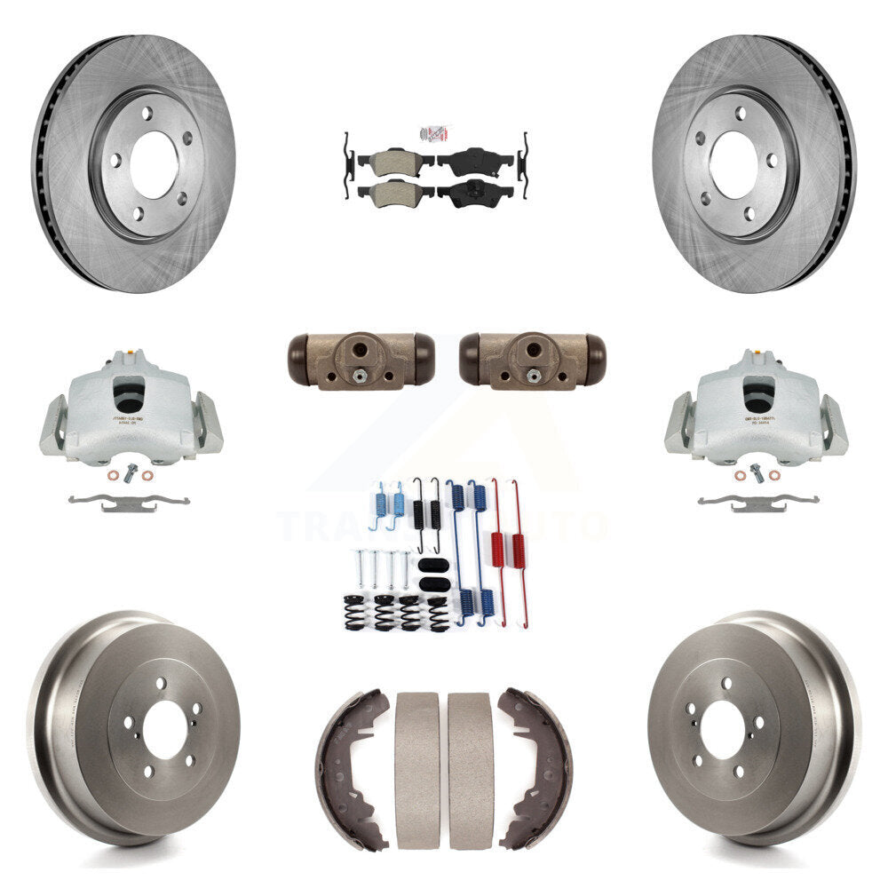 [Avant et Arrière] Disque et plaquette de frein pour Dodge KC8-101639N