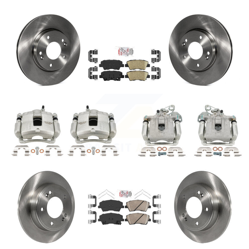 [Avant et Arrière] Disque et plaquette de frein pour 2017-2020 Hyundai Elantra 2.0L KC8-101749N