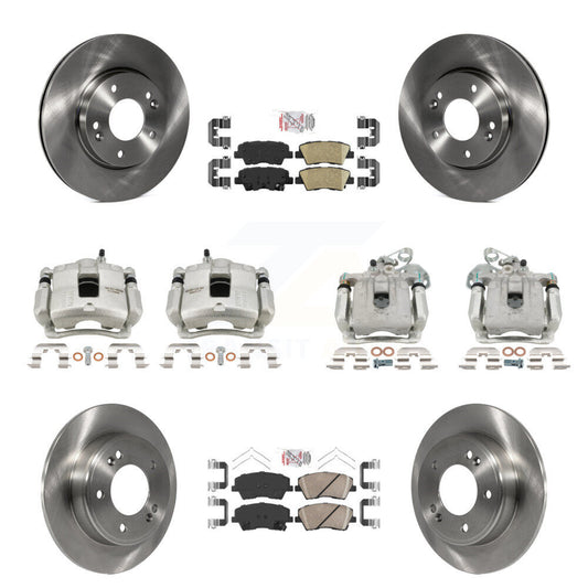[Avant et Arrière] Disque et plaquette de frein pour 2017-2020 Hyundai Elantra 2.0L KC8-101749N