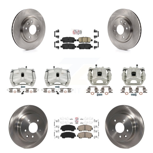 [Avant et Arrière] Disque et plaquette de frein pour Nissan Rogue Sport KC8-101766N