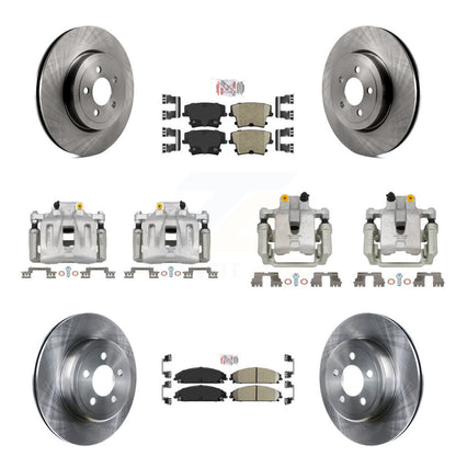 [Avant et Arrière] Disque et plaquette de frein pour 06 Chrysler 300 RWD with 5.7L KC8-101853N