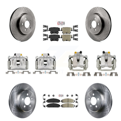 [Avant et Arrière] Disque et plaquette de frein pour 06 Chrysler 300 RWD with 5.7L KC8-101854N