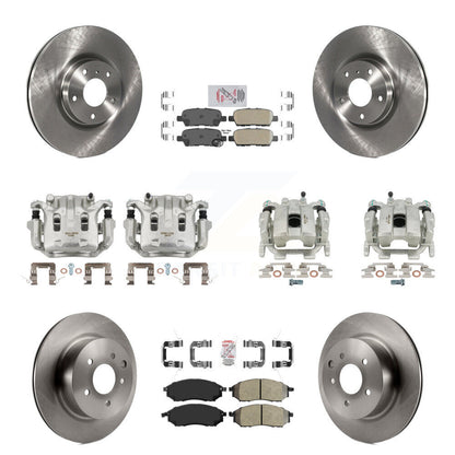 [Avant et Arrière] Disque et plaquette de frein pour INFINITI G37 QX50 EX37 G25 KC8-101911N