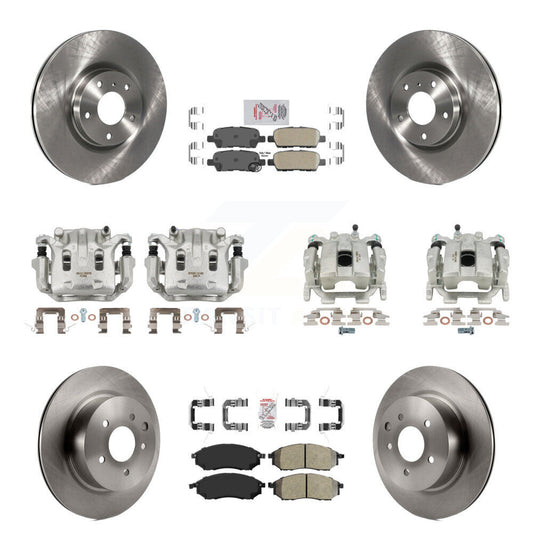 [Avant et Arrière] Disque et plaquette de frein pour INFINITI G37 QX50 EX37 G25 KC8-101911N