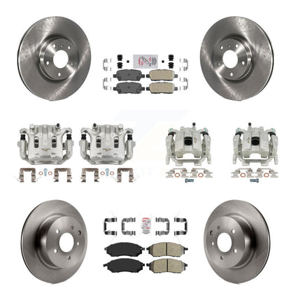 [Avant et Arrière] Disque et plaquette de frein pour INFINITI G37 QX50 EX37 G25 KC8-101912N